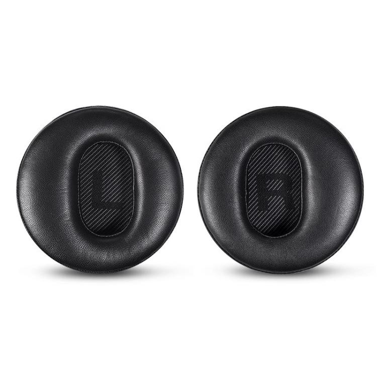 For DENON AH-D2000 / D5000 / D5200 / D7000 1 Pair Insert Lambskin Replacement Earpads(Black) - Earmuff & Pad by buy2fix | Online Shopping UK | buy2fix