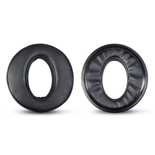 2pcs Insert Hollow Style Replacement Earpads For DENON AH-D2000 / D5000 / D5200 / D7000, Material:Protein Leather(Black)