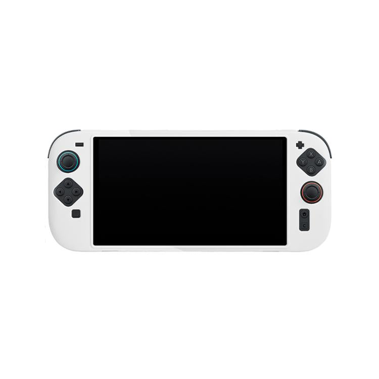 For Nintendo Switch 2 Game Console Silicone One-piece Protective Case(White) - Cases by buy2fix | Online Shopping UK | buy2fix