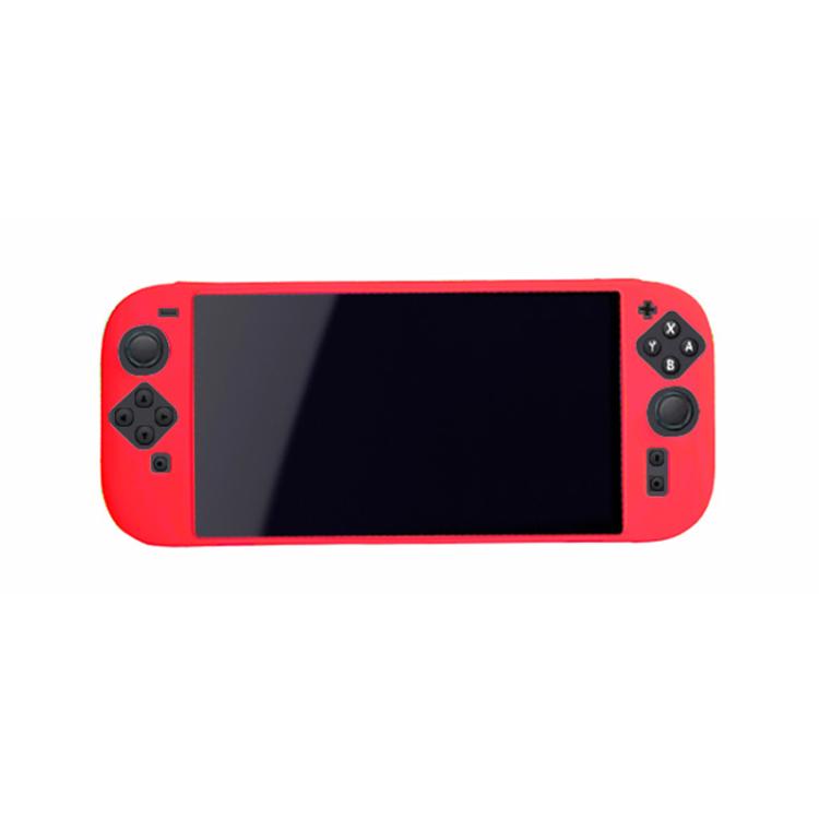 For Nintendo Switch 2 Game Console Silicone One-piece Protective Case(Red) - Cases by buy2fix | Online Shopping UK | buy2fix