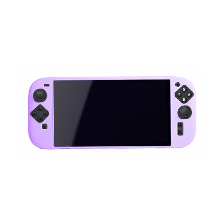 For Nintendo Switch 2 Game Console Silicone One-piece Protective Case(Purple) - Cases by buy2fix | Online Shopping UK | buy2fix