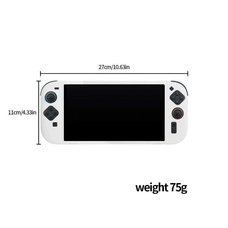 For Nintendo Switch 2 Game Console Silicone One-piece Protective Case(Blue) - Cases by buy2fix | Online Shopping UK | buy2fix