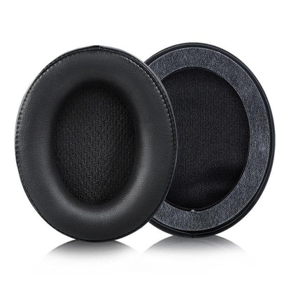 2pcs Push-on Replacement Earpads For DENON AH D1100 / AH-NC800, Material:Protein Leather(Black) - Earmuff & Pad by buy2fix | Online Shopping UK | buy2fix