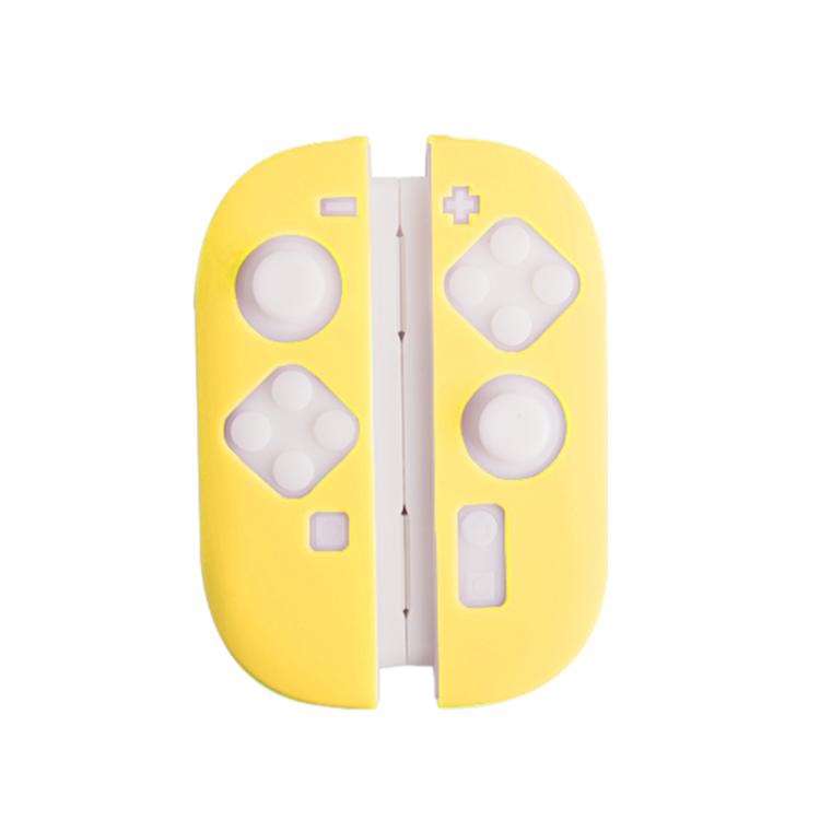 For Nintendo Switch 2 Game Console Silicone Separable Protective Case(Yellow) - Cases by buy2fix | Online Shopping UK | buy2fix