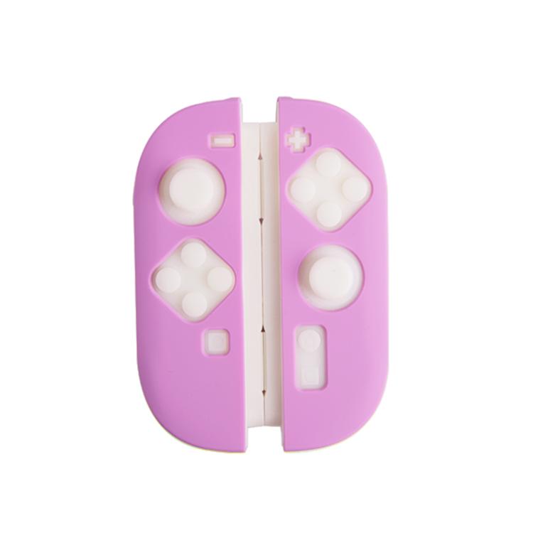 For Nintendo Switch 2 Game Console Silicone Separable Protective Case(Purple) - Cases by buy2fix | Online Shopping UK | buy2fix