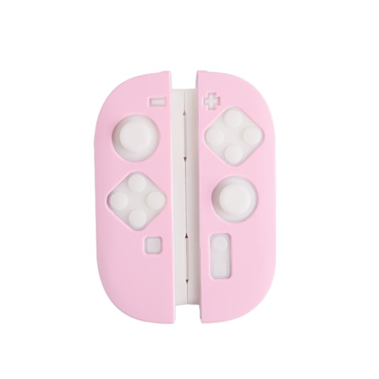For Nintendo Switch 2 Game Console Silicone Separable Protective Case(Pink) - Cases by buy2fix | Online Shopping UK | buy2fix