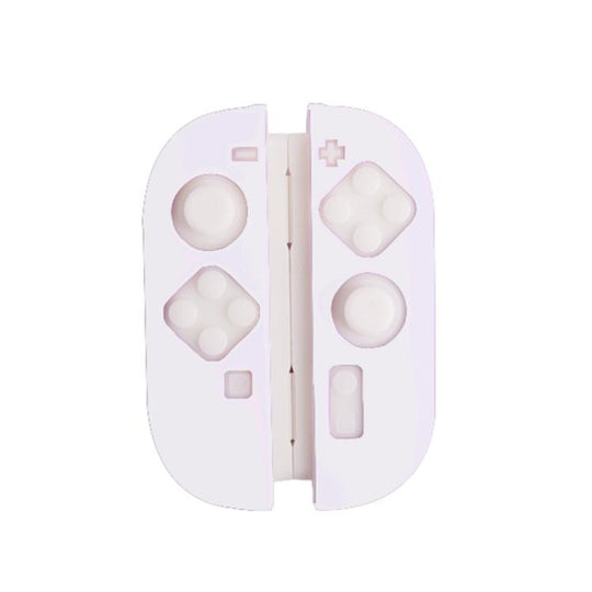 For Nintendo Switch 2 Game Console Silicone Separable Protective Case(Transparent)