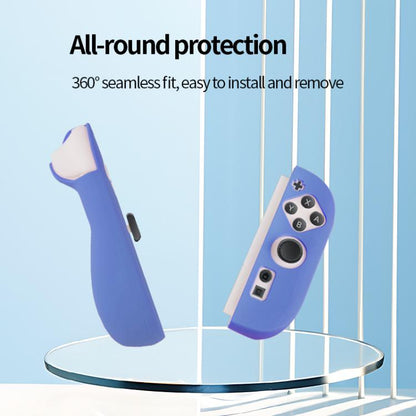 For Nintendo Switch 2 Game Console Silicone Separable Protective Case(Purple) - Cases by buy2fix | Online Shopping UK | buy2fix