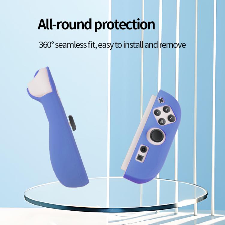 For Nintendo Switch 2 Game Console Silicone Separable Protective Case(Transparent) - Cases by buy2fix | Online Shopping UK | buy2fix