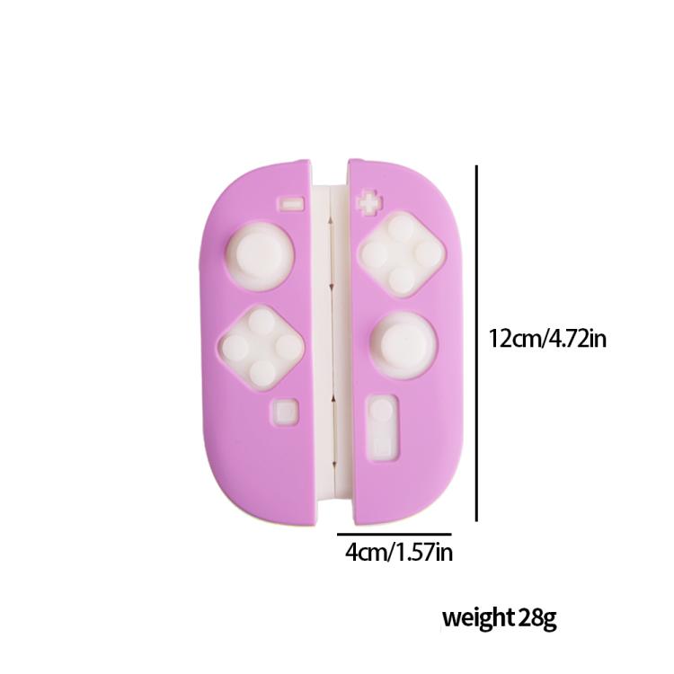 For Nintendo Switch 2 Game Console Silicone Separable Protective Case(Pink) - Cases by buy2fix | Online Shopping UK | buy2fix