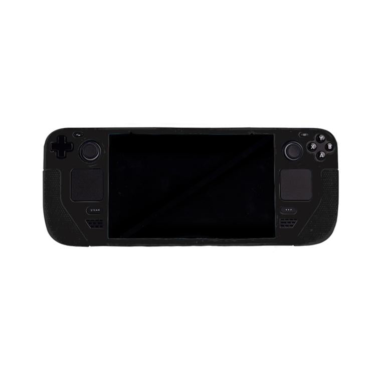 For Steam Deck Game Console Silicone One-piece Protective Case(Black) - Cover Case by buy2fix | Online Shopping UK | buy2fix