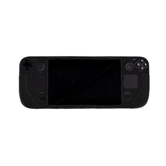For Steam Deck Game Console Silicone One-piece Protective Case(Black) - Cover Case by buy2fix | Online Shopping UK | buy2fix