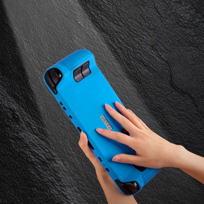 For Steam Deck Game Console Silicone One-piece Protective Case(Blue) - Cover Case by buy2fix | Online Shopping UK | buy2fix