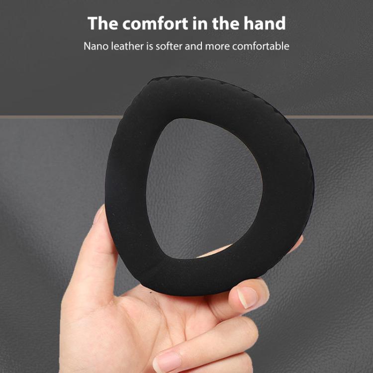 2pcs Snap-on Replacement Earpads For Sennheiser HD700, Material:Nano Hot Pressing(Black) - Earmuff & Pad by buy2fix | Online Shopping UK | buy2fix