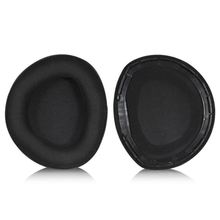1 Pair Snap-on Replacement Earpads For Sennheiser HD800 / HD800S, Material:Flannel Stitching(Black) - Earmuff & Pad by buy2fix | Online Shopping UK | buy2fix