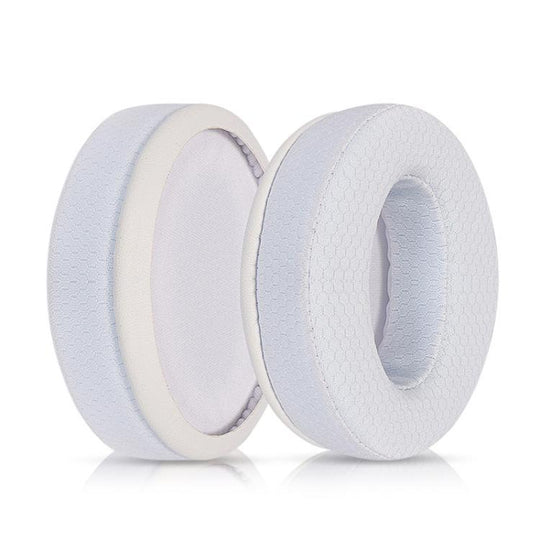 2pcs Insert Replacement Earpads For Sennheiser HD4.30 / HD350BT / HD400s / HD420s / HD458BT / HD300 / HD4.50 / HD4.40BT, Material:Mesh White