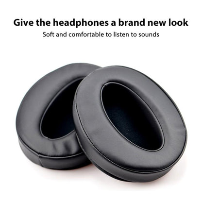 2pcs Insert Replacement Earpads For Sennheiser HD4.30 / HD350BT / HD400s / HD420s / HD458BT / HD300 / HD4.50 / HD4.40BT, Material:Protein Leather + Sackcloth - Earmuff & Pad by buy2fix | Online Shopping UK | buy2fix
