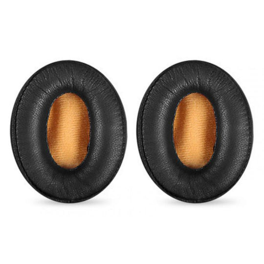 2pcs Insert Replacement Earpads For Sennheiser Momentum On-Ear 1 / On-Ear 2 / On-Ear HD1, Material:Lambskin Black