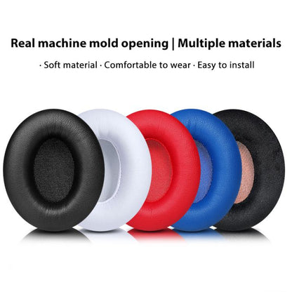 2pcs Insert Replacement Earpads For Sennheiser Momentum On-Ear 1 / On-Ear 2 / On-Ear HD1, Material:Protein Leather Black - Earmuff & Pad by buy2fix | Online Shopping UK | buy2fix