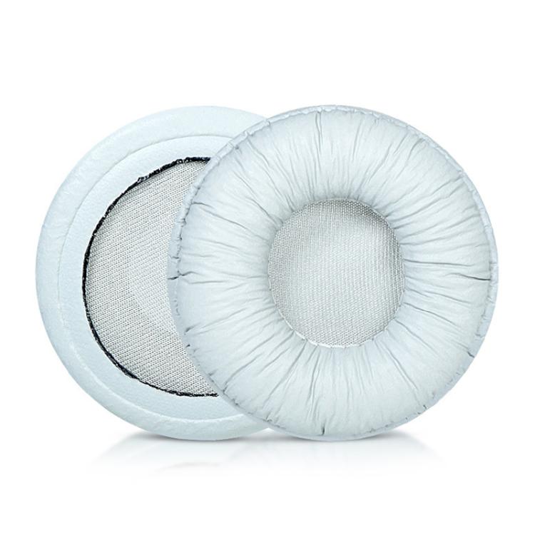 2pcs Insert Replacement Earpads For Sennheiser PX80 / PX100 II / PX200 II, Material:Frog Leather White - Earmuff & Pad by buy2fix | Online Shopping UK | buy2fix