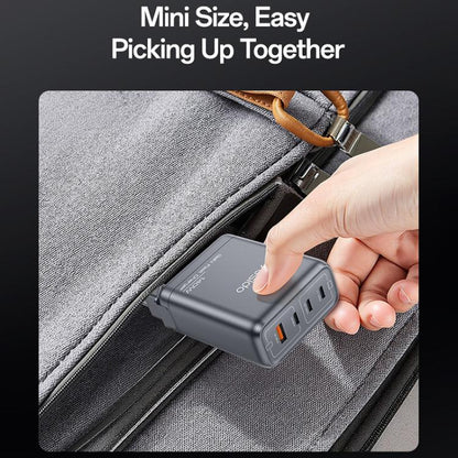 Yesido YC143 140W 4 Ports GaN Fast Charging Charger, 3 x USB-C / Type-C, 1 x USB-A(US Plug) - USB Charger by Yesido | Online Shopping UK | buy2fix