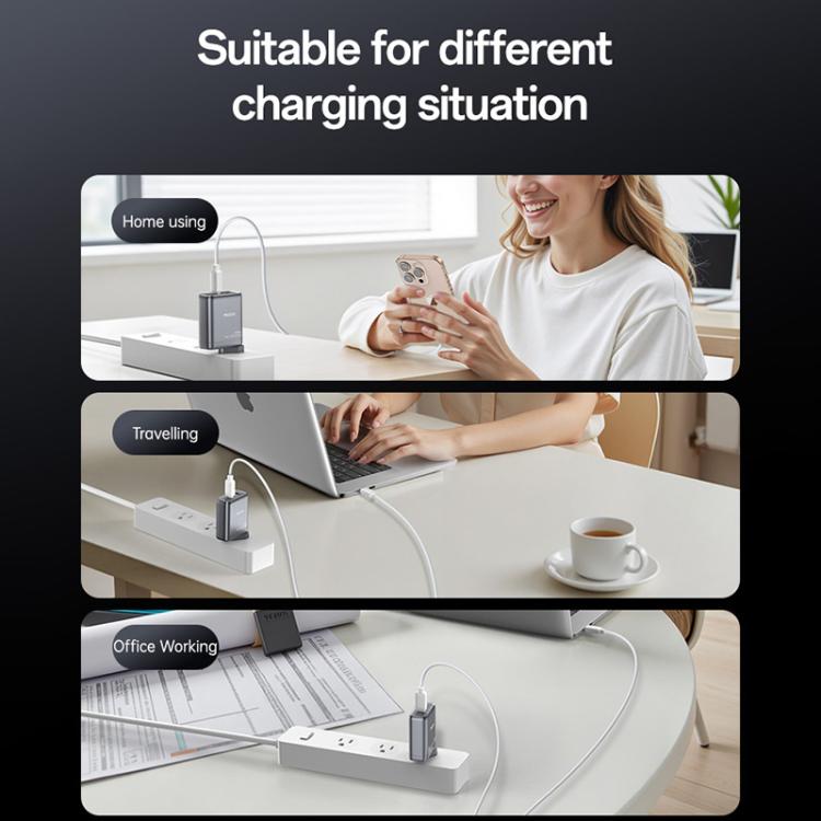 Yesido YC143 140W 4 Ports GaN Fast Charging Charger, 3 x USB-C / Type-C, 1 x USB-A(US Plug) - USB Charger by Yesido | Online Shopping UK | buy2fix