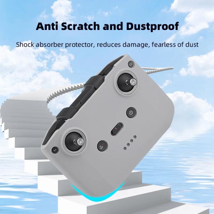 For DJI RC-N2 / RC-N1 BRDRC Remote Control Shockproof Anti-scratch Silicone Case(Black) - Others by BRDRC | Online Shopping UK | buy2fix