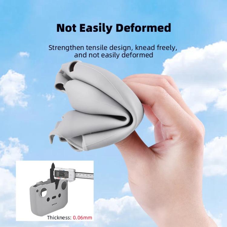 For DJI RC-N2 / RC-N1 BRDRC Remote Control Shockproof Anti-scratch Silicone Case(Red) - Others by BRDRC | Online Shopping UK | buy2fix