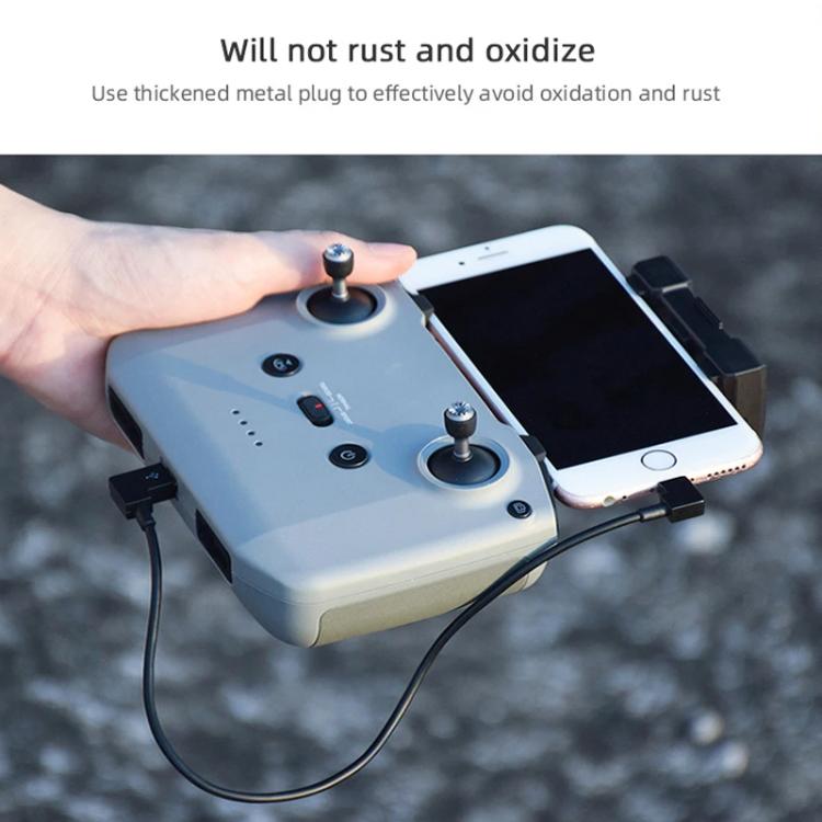 BRDRC Data Cable for DJI Mavic Air 2 / Air 2S / Mini 2, Type:30cm Type-C to 8 Pin - Cable & Adapter by BRDRC | Online Shopping UK | buy2fix