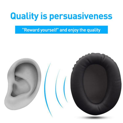 2pcs Football Net Earphone Replacement Earpads Pads For Sony WH-CH700N / MDR-ZX780 / ZX770(Black) - Earmuff & Pad by buy2fix | Online Shopping UK | buy2fix