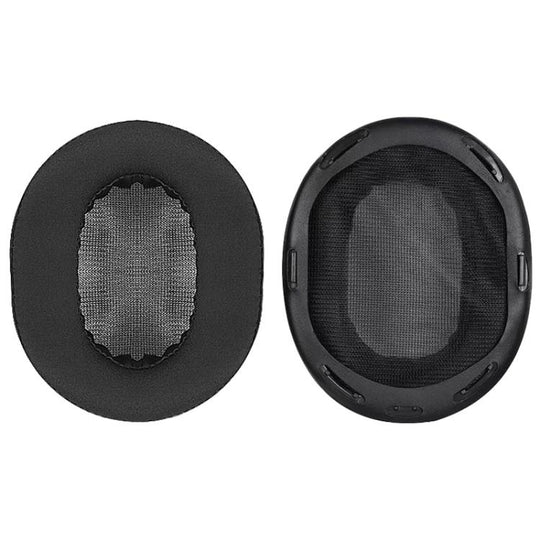 1 Pair Ice Silk Cloth Earphone Replacement Earpads Pads For Sony MDR-1A / MDR-1ADAC(Black)