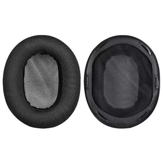 1 Pair Football Net Earphone Replacement Earpads Pads For Sony MDR-1A / MDR-1ADAC(Black)