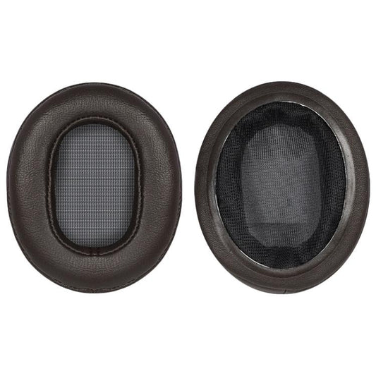 2pcs Lambskin Earphone Replacement Earpads Pads For Sony MDR-1Abt(Brown) - Earmuff & Pad by buy2fix | Online Shopping UK | buy2fix