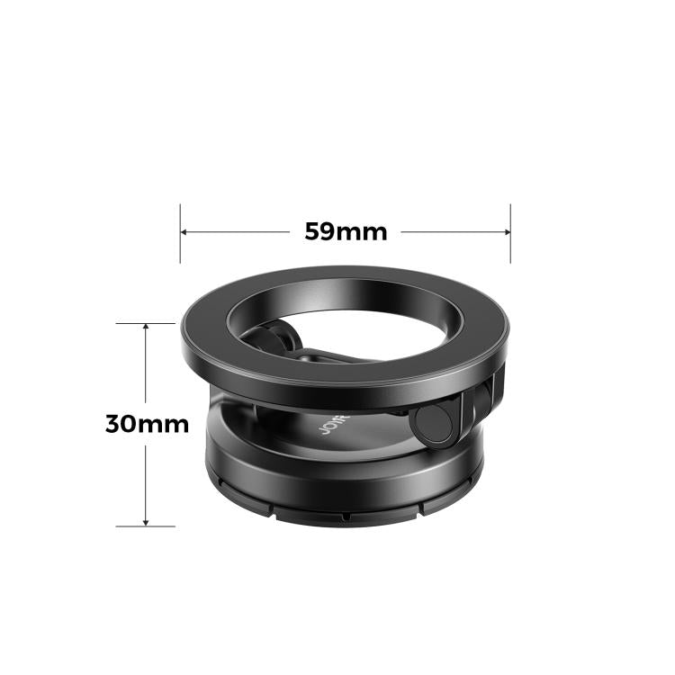 JOYROOM JR-ZS505 Foldable Magsafe Magnetic Car Phone Holder(Black) - Universal Car Holders by JOYROOM | Online Shopping UK | buy2fix