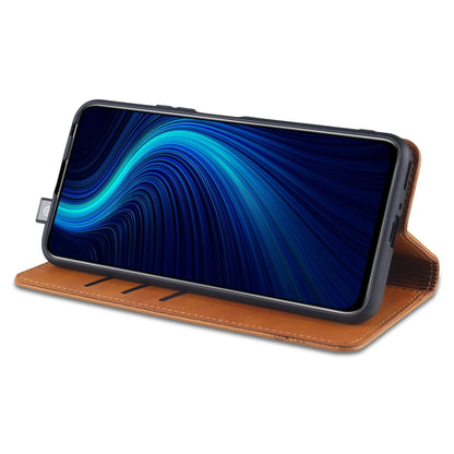 For Huawei Honor X10 AZNS Magnetic Calf Texture Horizontal Flip Leather Case with Card Slots & Holder & Wallet(Red) - Honor Cases by AZNS | Online Shopping UK | buy2fix