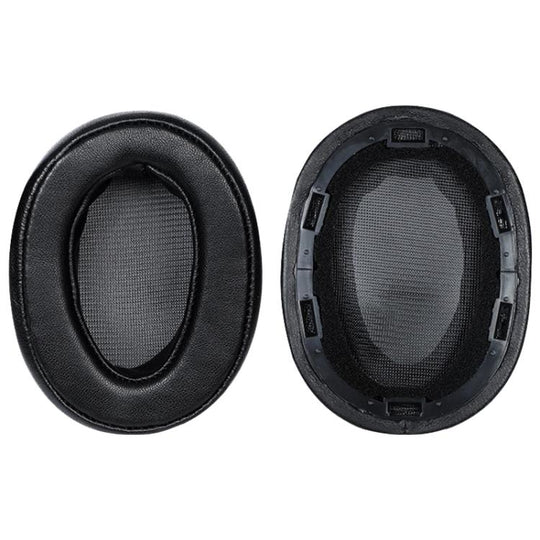 2pcs Lambskin Earphone Replacement Earpads Pads For Sony WH-H900N / MDR-100ABN(Black)