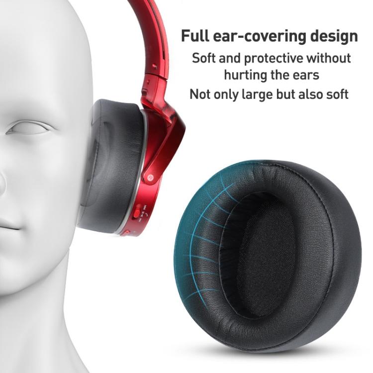 Headphone Protein Leather Headband Protective Cover For Sony MDR-XB950BT / XB950B1 / XB950N1(Blue) - Earmuff & Pad by buy2fix | Online Shopping UK | buy2fix