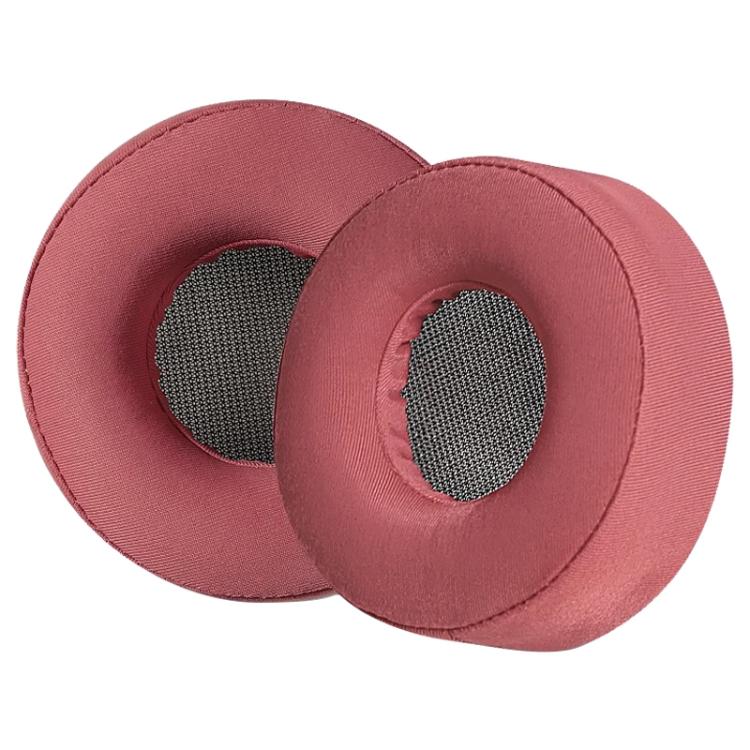 2pcs Ice Silk Cloth Earphone Replacement Earpads Pads For Sony WH-H800(Twilight Red) - Earmuff & Pad by buy2fix | Online Shopping UK | buy2fix