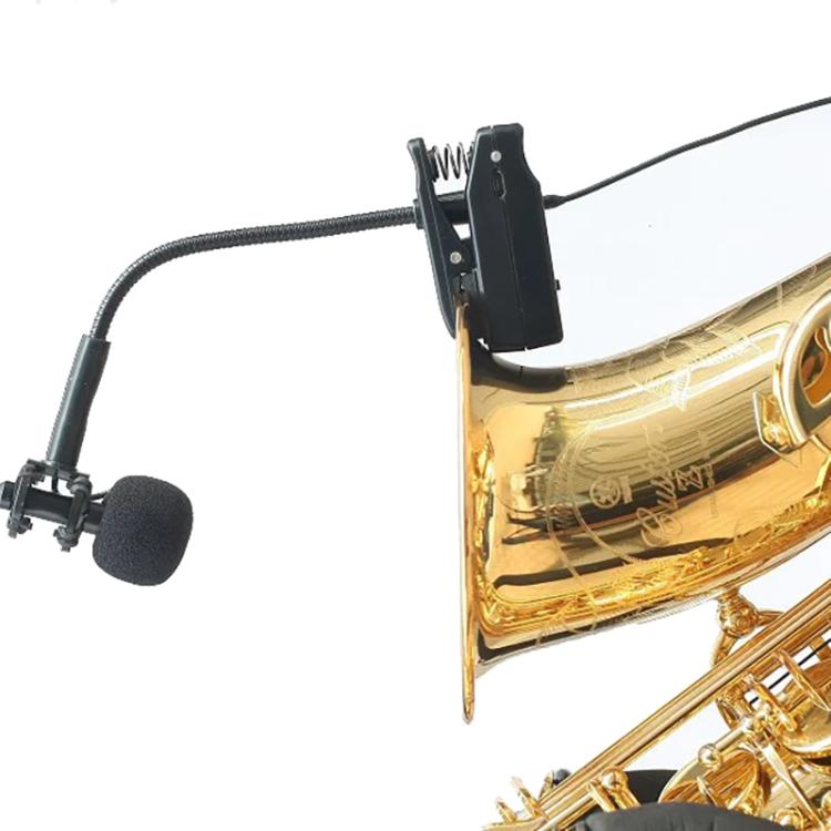 NP01 Saxophone Wireless Pickup Microphone(Black) - Wind Instrument Accessories by buy2fix | Online Shopping UK | buy2fix