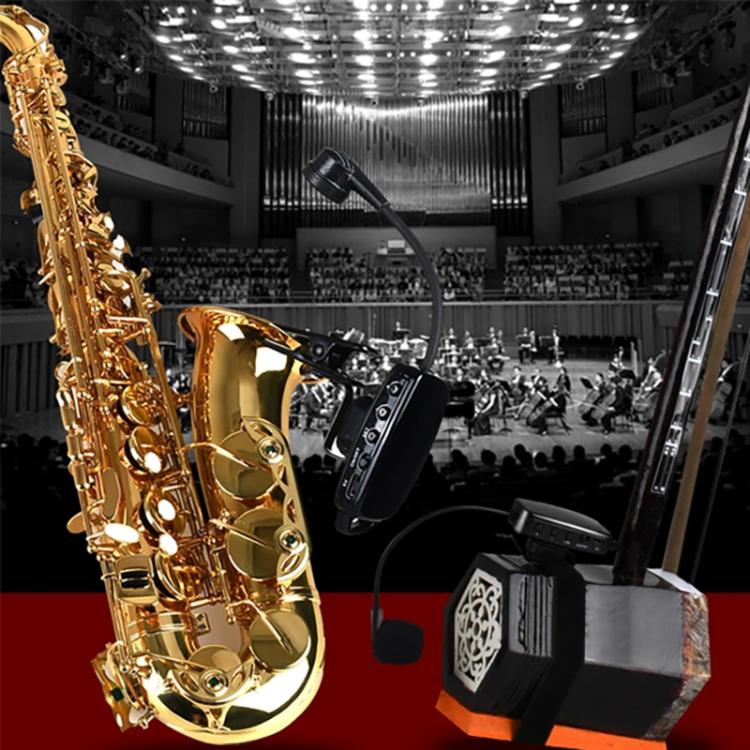 NP01 Saxophone Wireless Pickup Microphone(Black) - Wind Instrument Accessories by buy2fix | Online Shopping UK | buy2fix