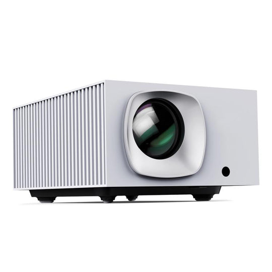 VIVIBRIGHT D7000 Lite 1920x1080P 550ANSI Screen Mirror Smart Projector, US Plug(White)