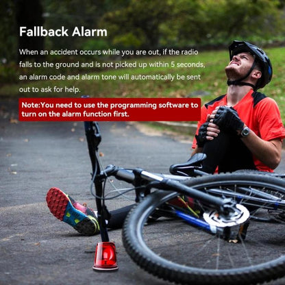 Baofeng 5RH PRO Handheld GPS/Beidou System Positioning Bluetooth Programmable Intercom, Plug:EU Plug - Handheld Walkie Talkie by BAOFENG | Online Shopping UK | buy2fix