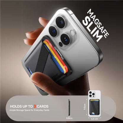 JOYROOM JR-ZS432 MagSafe Wallet Phone Holder(Black) - Adhesive Card Holders by JOYROOM | Online Shopping UK | buy2fix