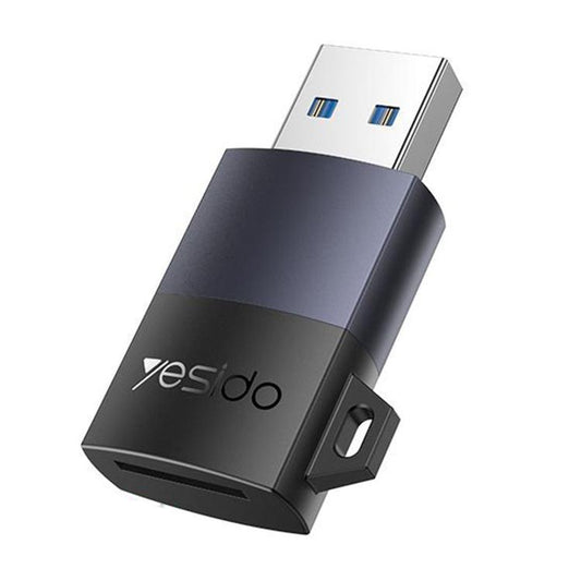 Yesido GS36 USB 3.0 TF Card Reader(Black) -  by Yesido | Online Shopping UK | buy2fix