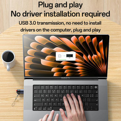 Yesido GS36 USB 3.0 TF Card Reader(Black) -  by Yesido | Online Shopping UK | buy2fix