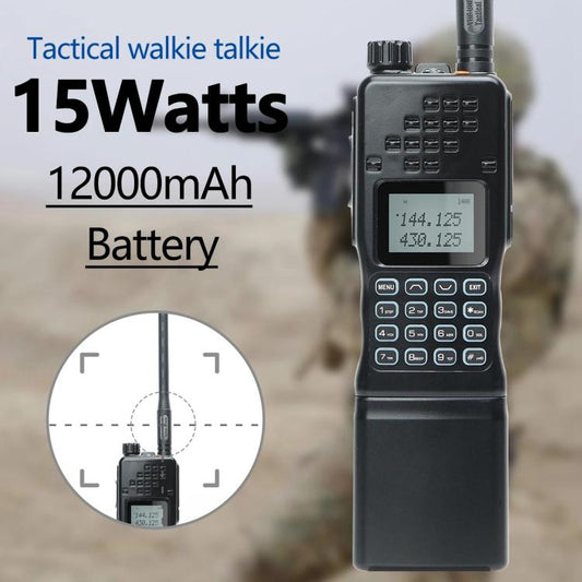 Baofeng AR-152 1.77 inch LCD FM Handheld Walkie Talkie, Plug:EU Plug(Black) - Handheld Walkie Talkie by BAOFENG | Online Shopping UK | buy2fix