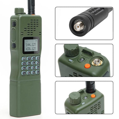 Baofeng AR-152 1.77 inch LCD FM Handheld Walkie Talkie, Plug:US Plug(Green) - Handheld Walkie Talkie by BAOFENG | Online Shopping UK | buy2fix