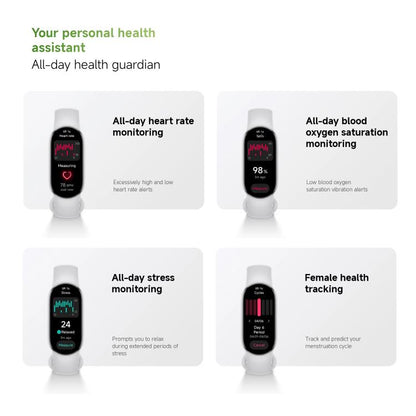 Original Xiaomi Smart Band 10, 1.72 inch AMOLED Screen 5ATM Waterproof Smart Watch, Support Blood Oxygen / Heart Rate Monitor(Pink Gold) - Wearable Devices by Xiaomi | Online Shopping UK | buy2fix