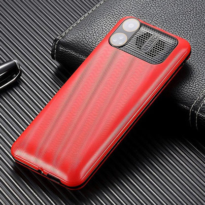 K3 2G Keypad Phone, 2.4 inch, LED Flashlight, Big Keyboard Big Fonts, SOS, Network: 2G, Dual SIM, Plug:US Plug(Red) - Others by buy2fix | Online Shopping UK | buy2fix