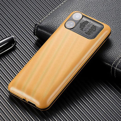 K3 2G Keypad Phone, 2.4 inch, LED Flashlight, Big Keyboard Big Fonts, SOS, Network: 2G, Dual SIM, Plug:US Plug(Gold) - Others by buy2fix | Online Shopping UK | buy2fix